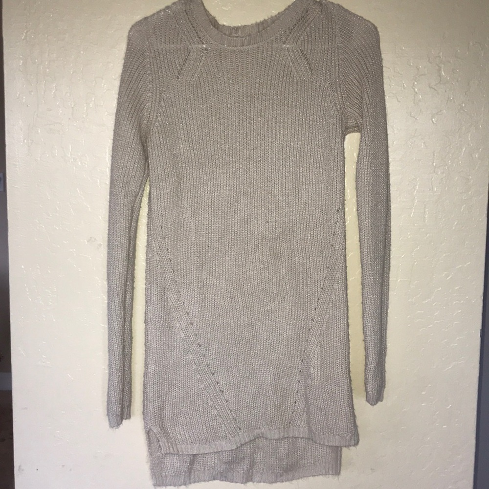 Tan tunic shirt